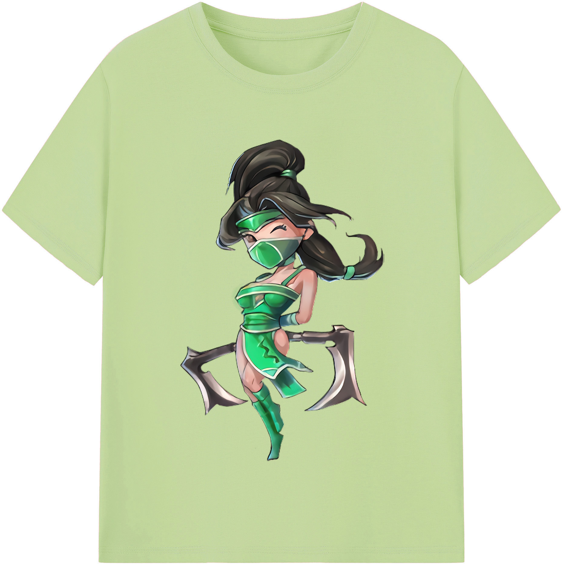 リーグ・オブ・レジェンド League of Legends LOL 綿100％半袖Tシャツ（フロントプリント）
